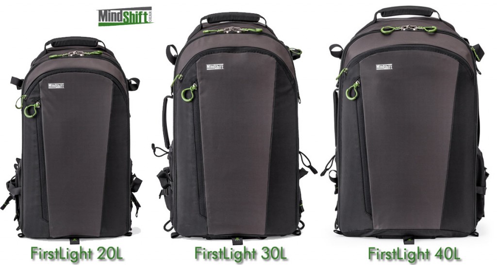 Drei verschiedene Varianten - MindShift Gear FirstLight Fotorucksack
