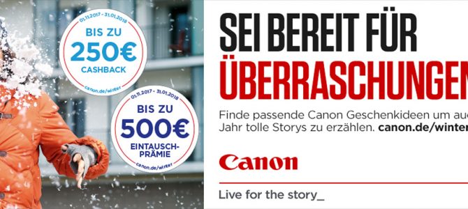 Canon Winter Cashback Canon Winter Cashback