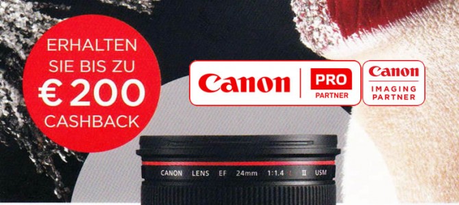 Canon Objektiv-Cashback Canon Objektiv-Cashback