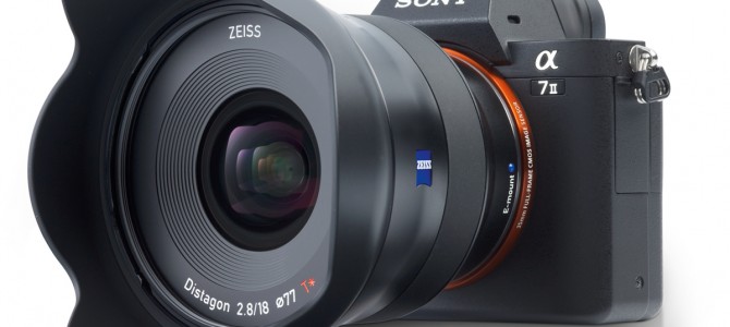 Zeiss Batis 2,8/18mm mit OLED-Display Zeiss Batis 2,8/18mm mit OLED-Display
