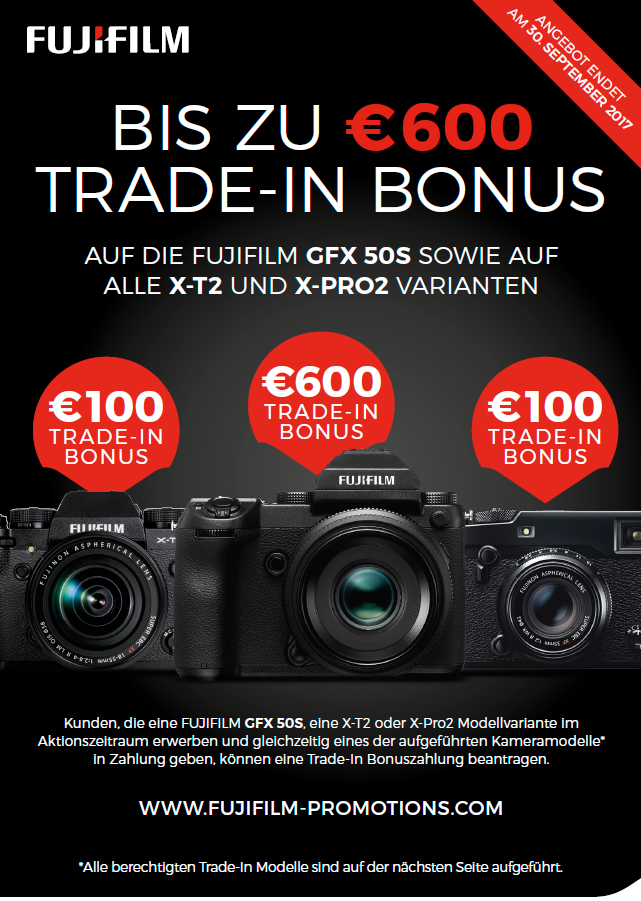 Fujifilm Aktion – bis zu 600€ Prämie sichern