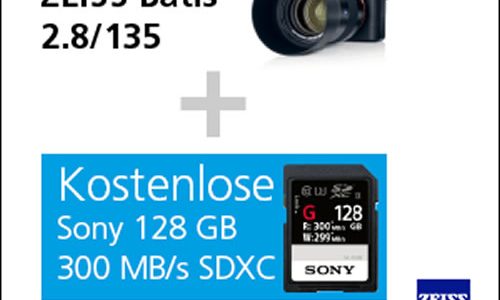 Zeiss Batis 135mm – Gratis Speicherkarte Zeiss Batis 135mm – Gratis Speicherkarte