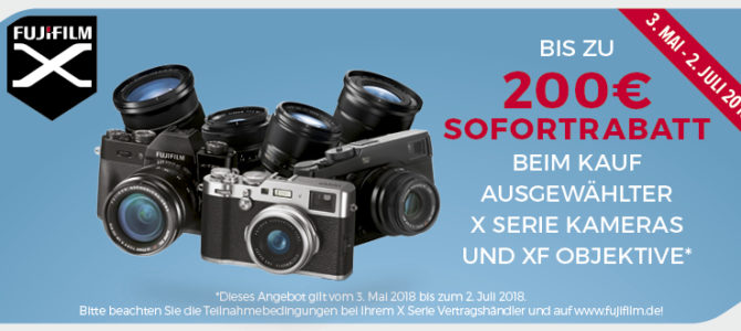 Fujifilm: Neue Rabatt-Aktionen Fujifilm: Neue Rabatt-Aktionen