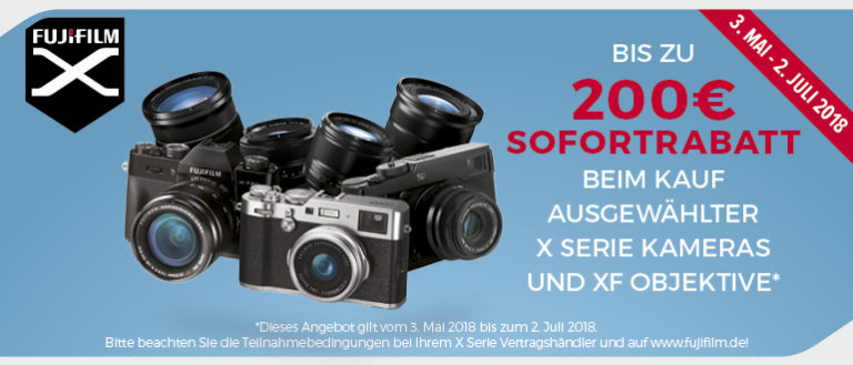 Fujifilm: Neue Rabatt-Aktionen