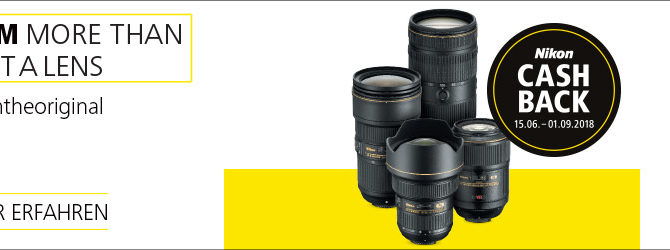 Nikon Cashback Promotion Nikon Cashback Promotion