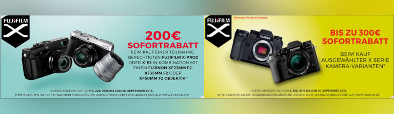 Fujifilm Sofort-Rabatt