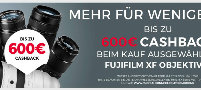 Fujifilm XF-Objektiv Aktion Fujifilm XF-Objektiv Aktion