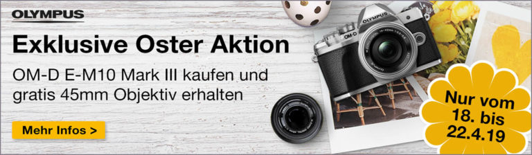 Olympus E-M10 Mark III – Osterangebot