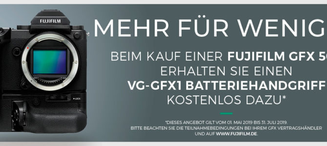 Fujifilm GFX Aktionen & Eintauschprämie Fujifilm GFX Aktionen & Eintauschprämie