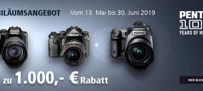 Ricoh / Pentax Sofortrabatt Ricoh / Pentax Sofortrabatt