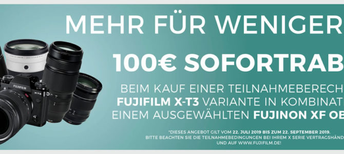 Neue Fujifilm Aktionen Neue Fujifilm Aktionen