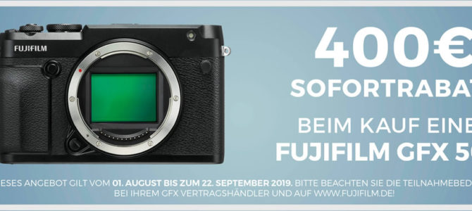 Fujifilm GFX-Aktionen Fujifilm GFX-Aktionen