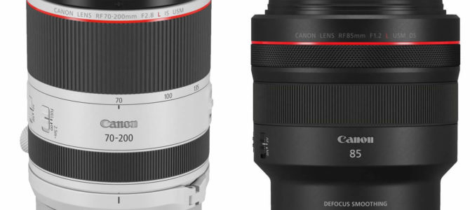Canon RF 70-200mm und RF 85mm vorgestellt Canon RF 70-200mm und RF 85mm vorgestellt