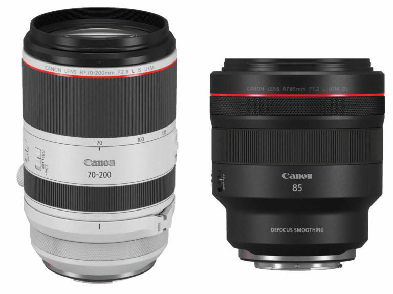 Canon RF 70-200mm und RF 85mm vorgestellt