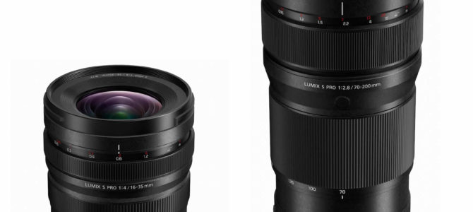 Neue Panasonic Lumix S Objektive Neue Panasonic Lumix S Objektive