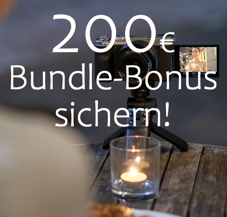 Sony Alpha 7C – Bundle-Bonus sichern!