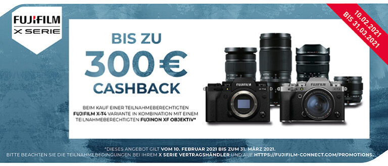 Fujifilm X-T4 Cashback