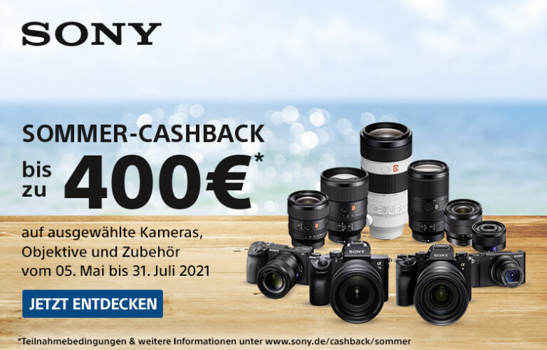 Sony Sommer Cashback 2021