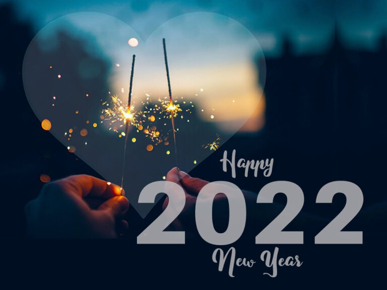 Foto Wolf wünscht alles Gute für 2022