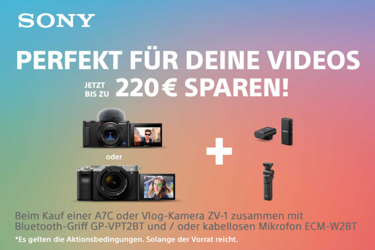 Sony Vlogging Bundle Bonus