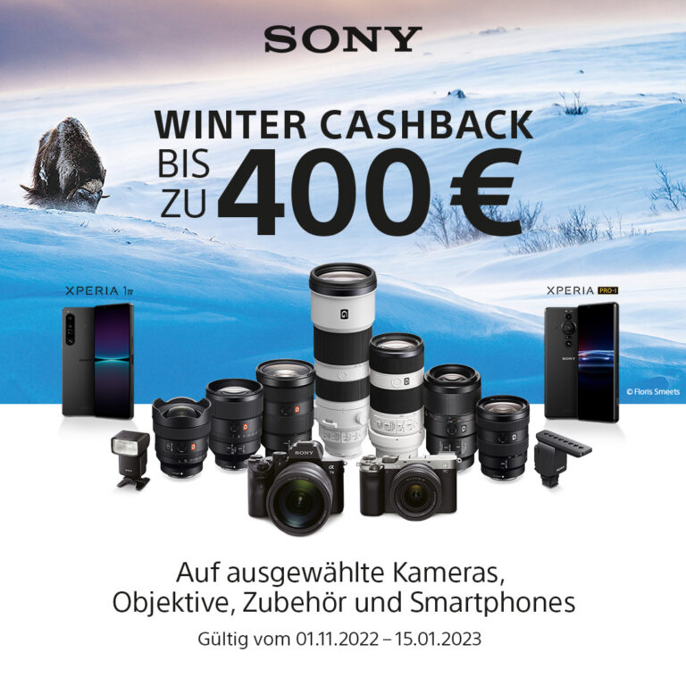 Sony Winter Cashback 2022/23