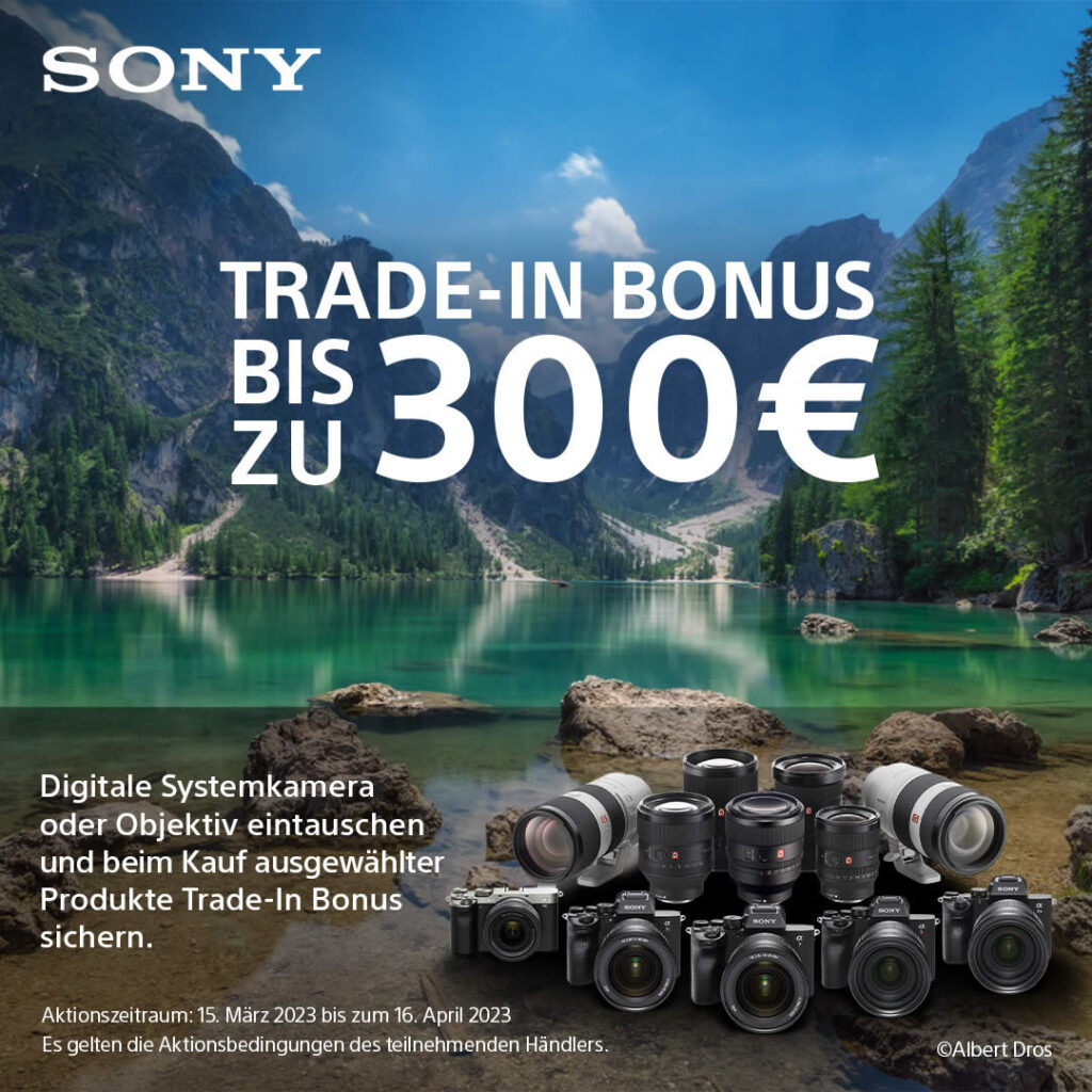 Sony Frühling 2023 Große TradeIN Aktion gestartet Fotowelt Dresden