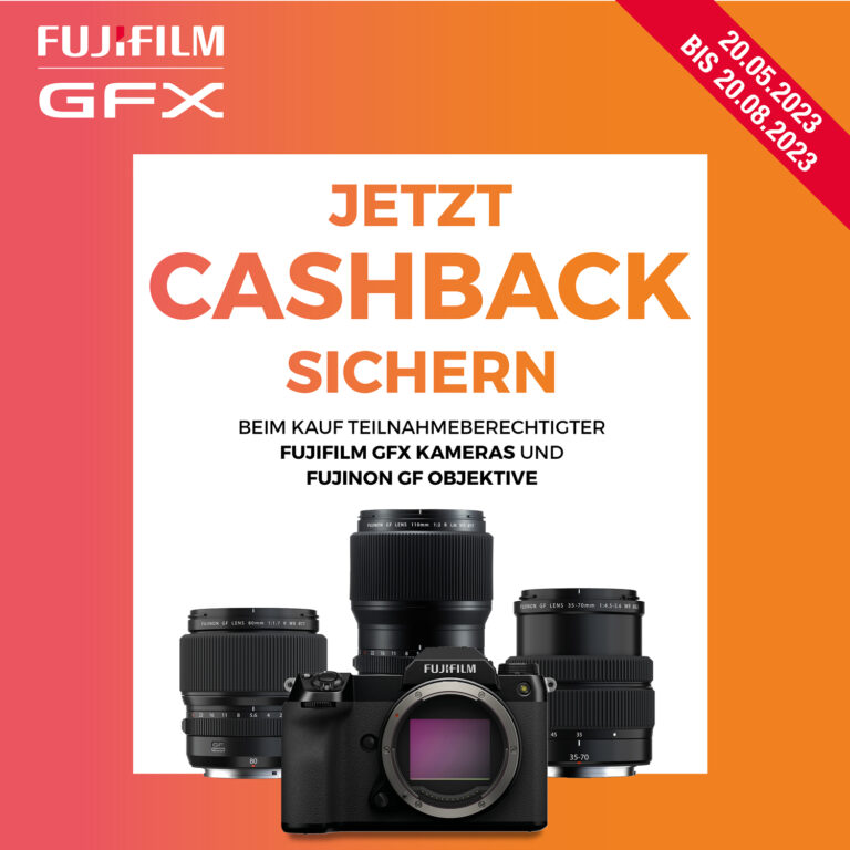 Fujifilm GFX Cashback-Aktion 2023