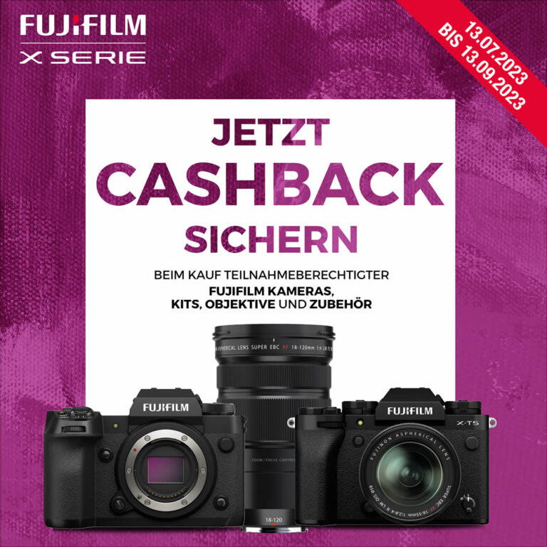 Fujifilm Sommer Cashback 2023 gestartet