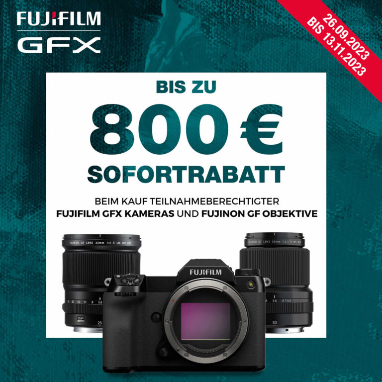 Fujifilm GFX Sofortrabattaktion 2023
