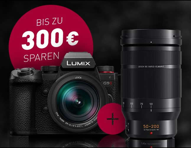 Panasonic Lumix G9 II – Kombirabatt sichern!