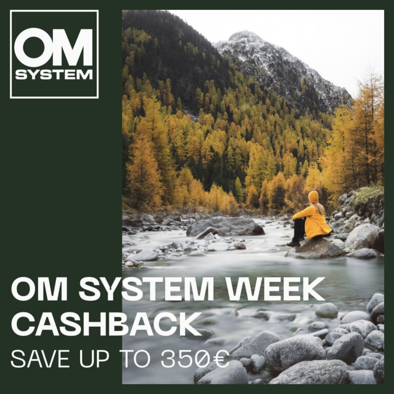 OM SYSTEM Cashback Woche gestartet