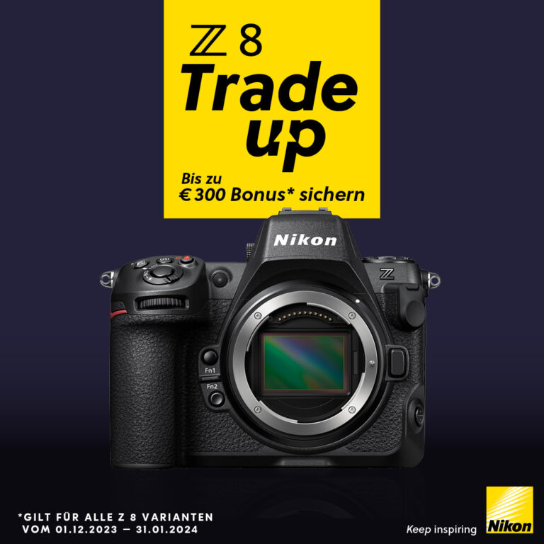 Nikon Z 8 „Trade Up“ Aktion gestartet