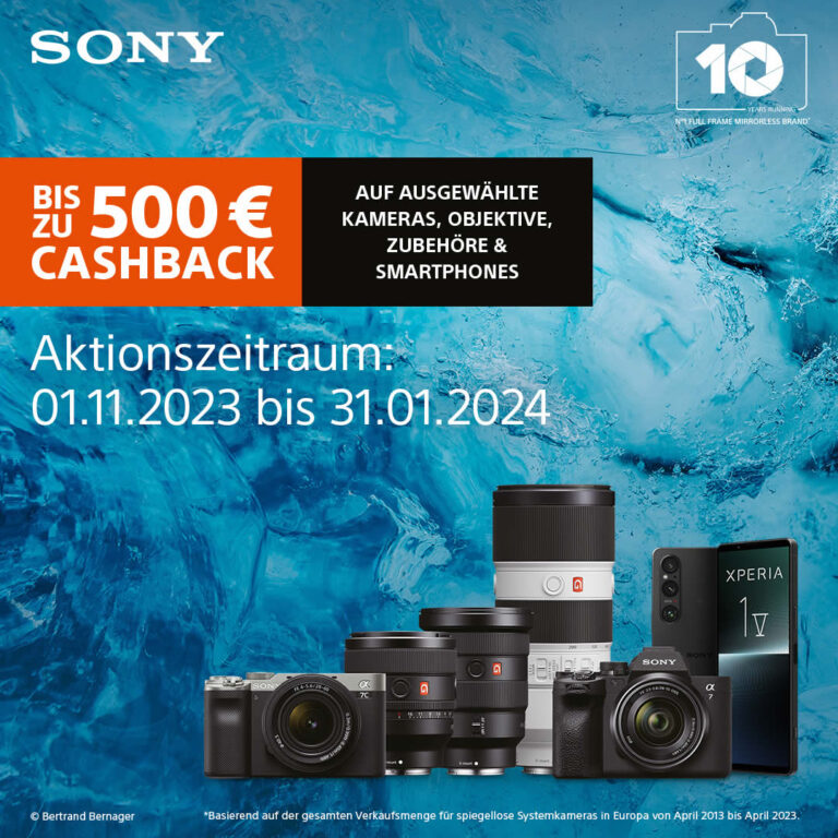 Sony Winter Cashback 2023/2024