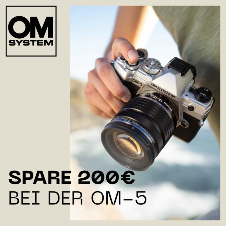 OM-5 – Sofortrabatt im Mai sichern!