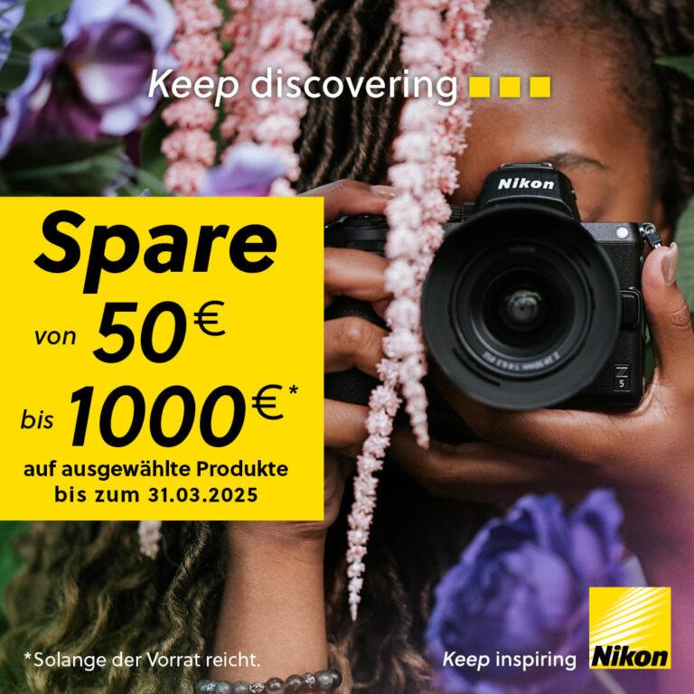 Nikon Frühling Sofortrabatt 2025