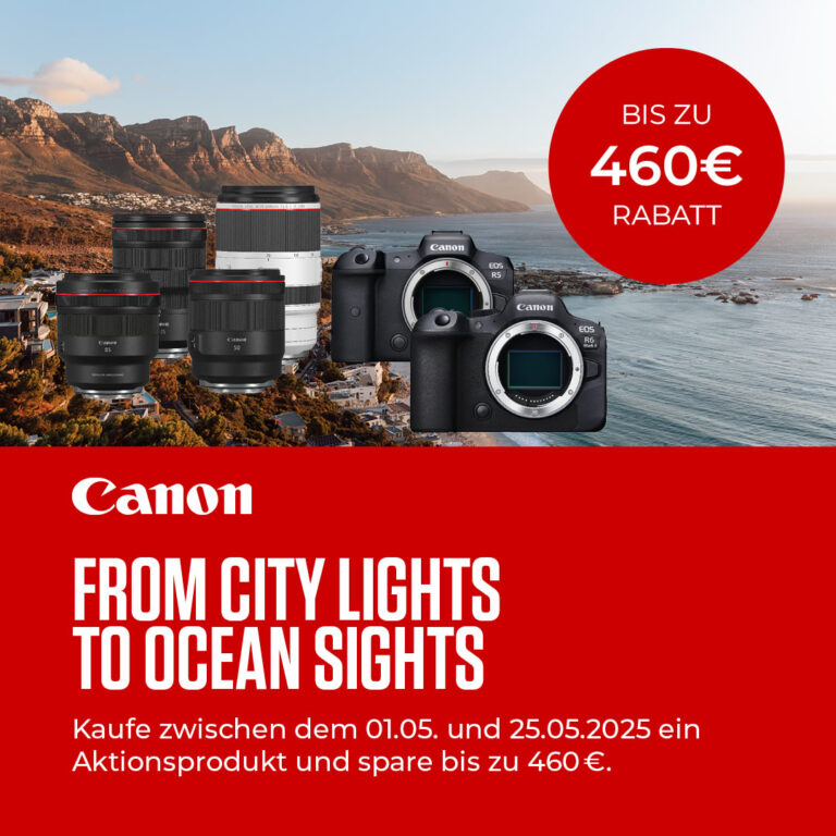 Canon Sommer Sofortrabatt-Aktion 2025