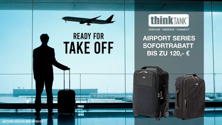 thinkTANK Airport Serie Sofortrabattaktion 2025