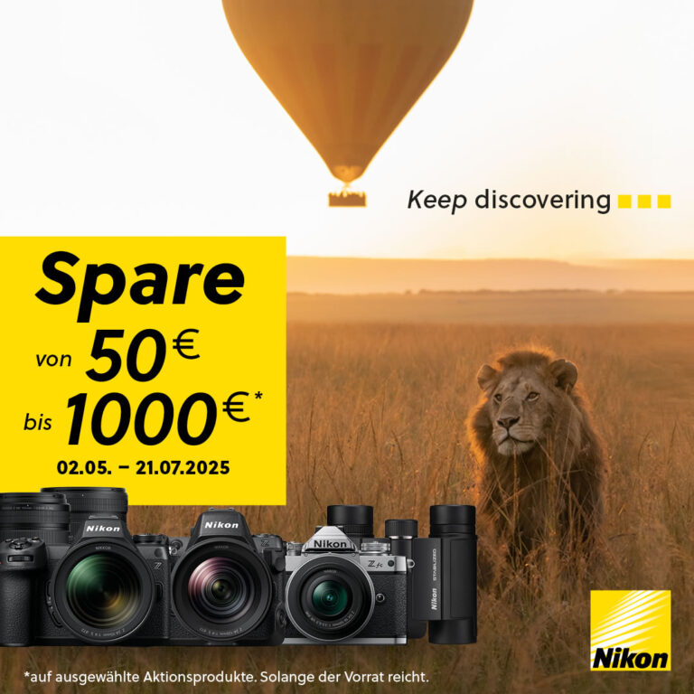 Nikon Sommeraktion Sofortrabatt 2025