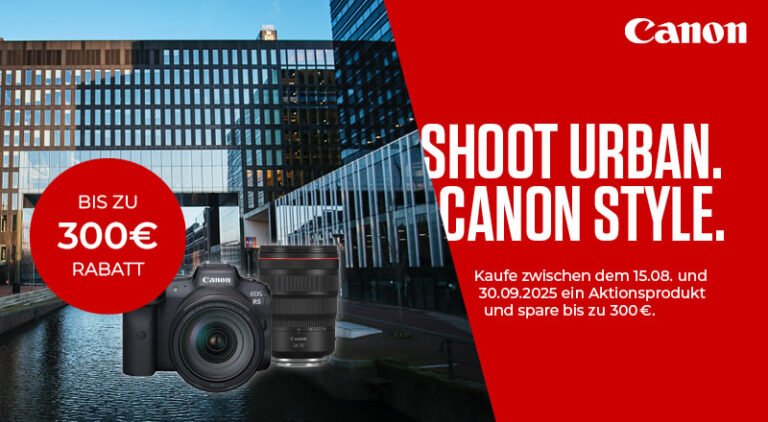 Canon Spätsommer Sofortrabatt-Aktion 2025