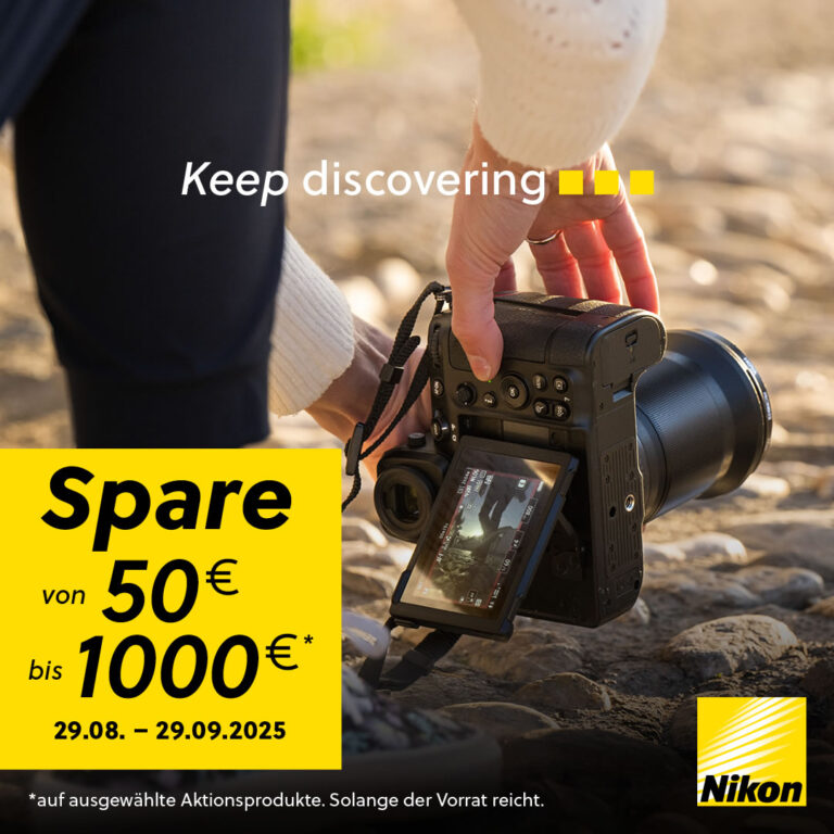 Nikon Spätsommeraktion Sofortrabatt 2025