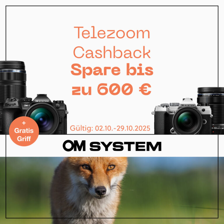 OM SYSTEM Oktober Cashback 2025
