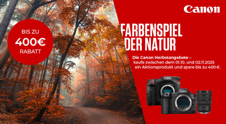 CANON Autumn Sofortrabatt 2025