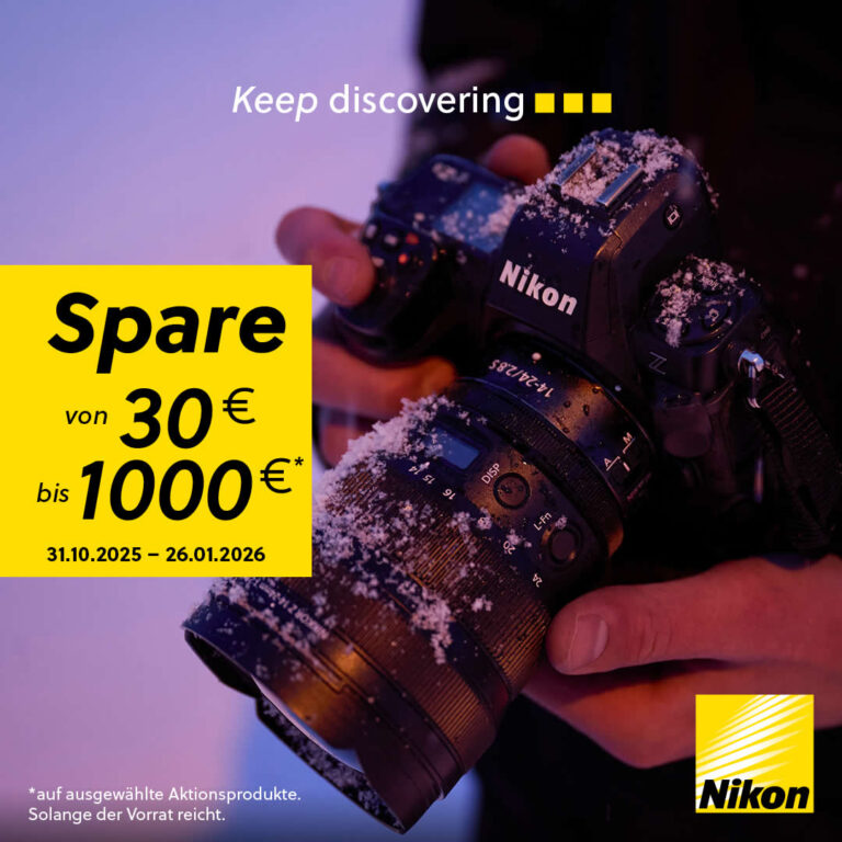 Nikon Winteraktion Sofortrabatt 2025/2026