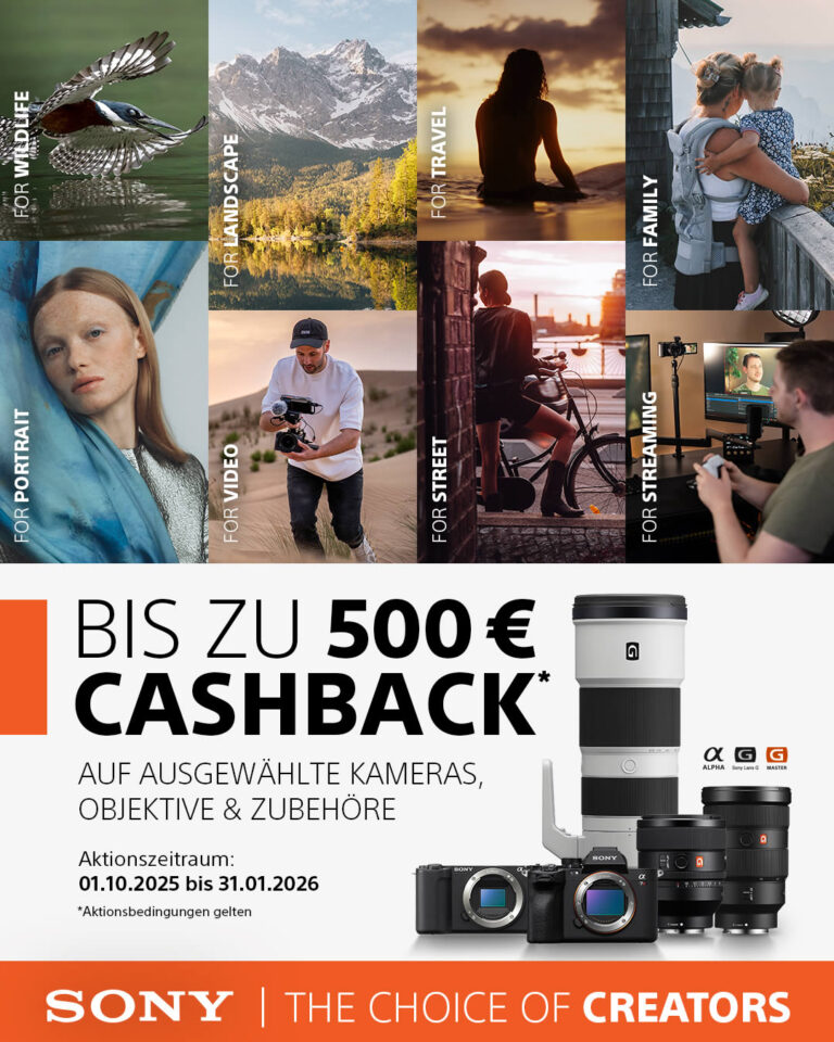 SONY Herbst/Winter Cashback-Aktion 2025