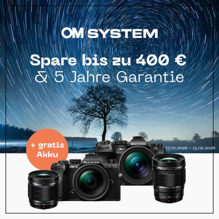 OM SYSTEM Winter Cashback Aktion 2026