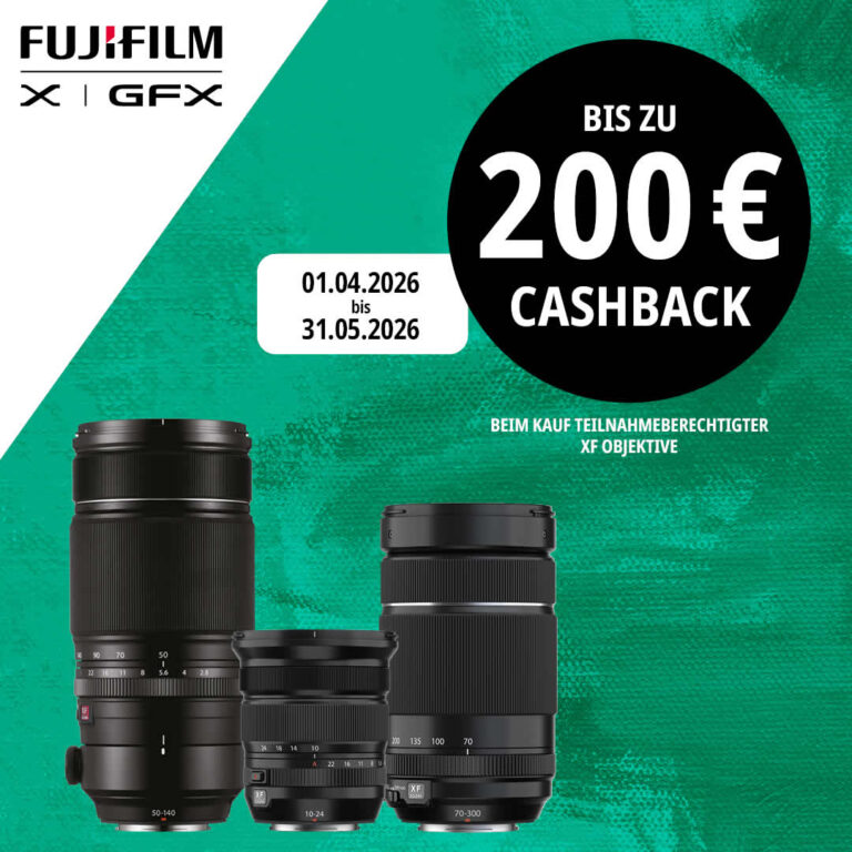 Fujifilm Frühlings-Cashback 2026