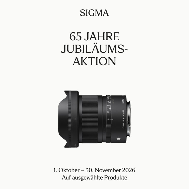 SIGMA 65-Jahre Jubiläums-Rabattaktion